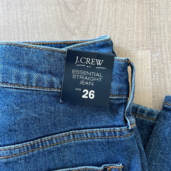J. Crew Essential Straight Jeans - Picture 2 of 4